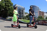 E-Scooter in Augsburg mit hoher Akkuleistung und nachhaltiger Nutzung
